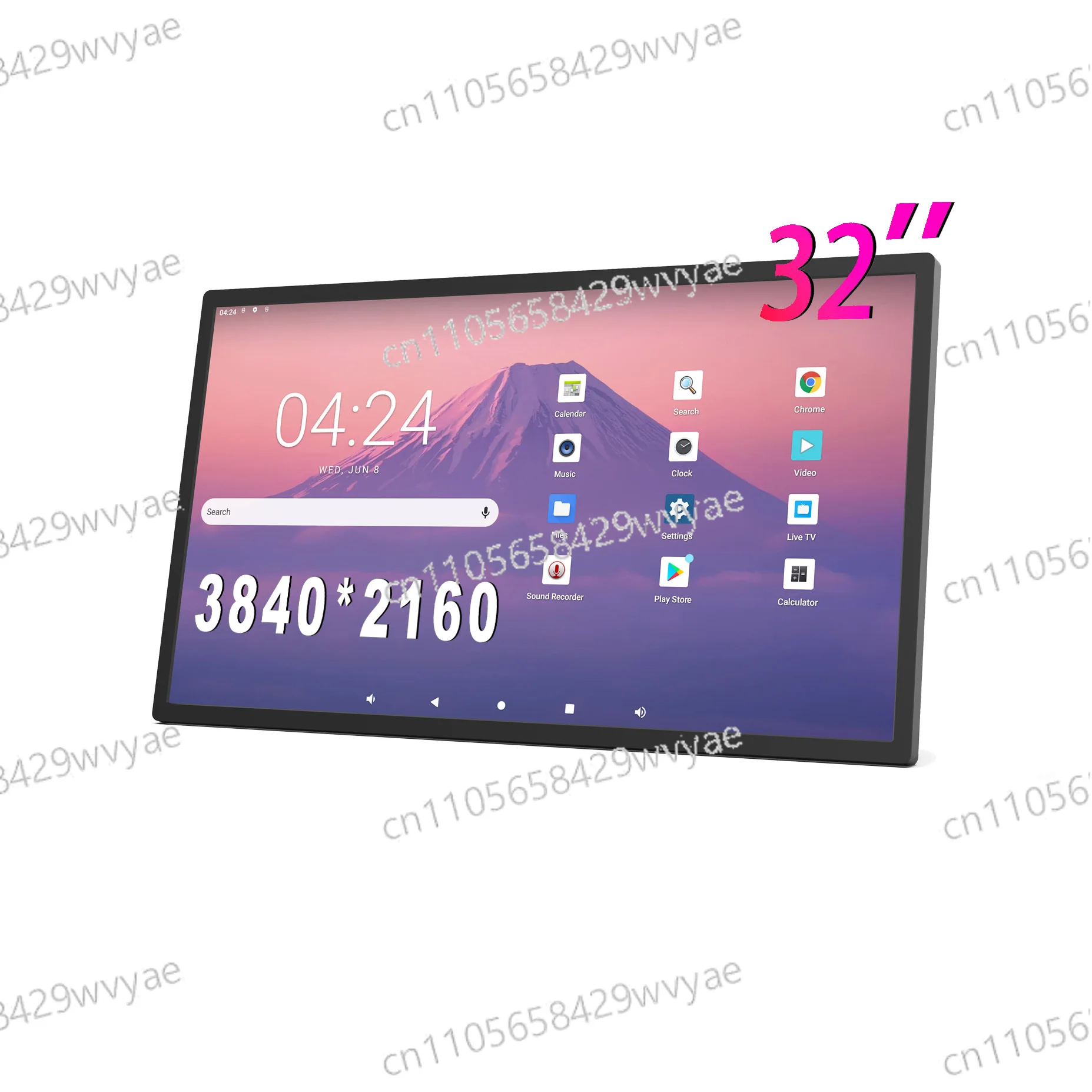 32-дюймовый планшет UHD 4K на Android 14, с поддержкой горизонтального и вертикального монтажа на стену с PoE, оснащенный 8-ядерным процессором
32-дюймовый планшет UHD 4K на Android 14, с поддержкой горизонтального и вертикального монтажа на стену с PoE, оснащенный 8-ядерным процессором