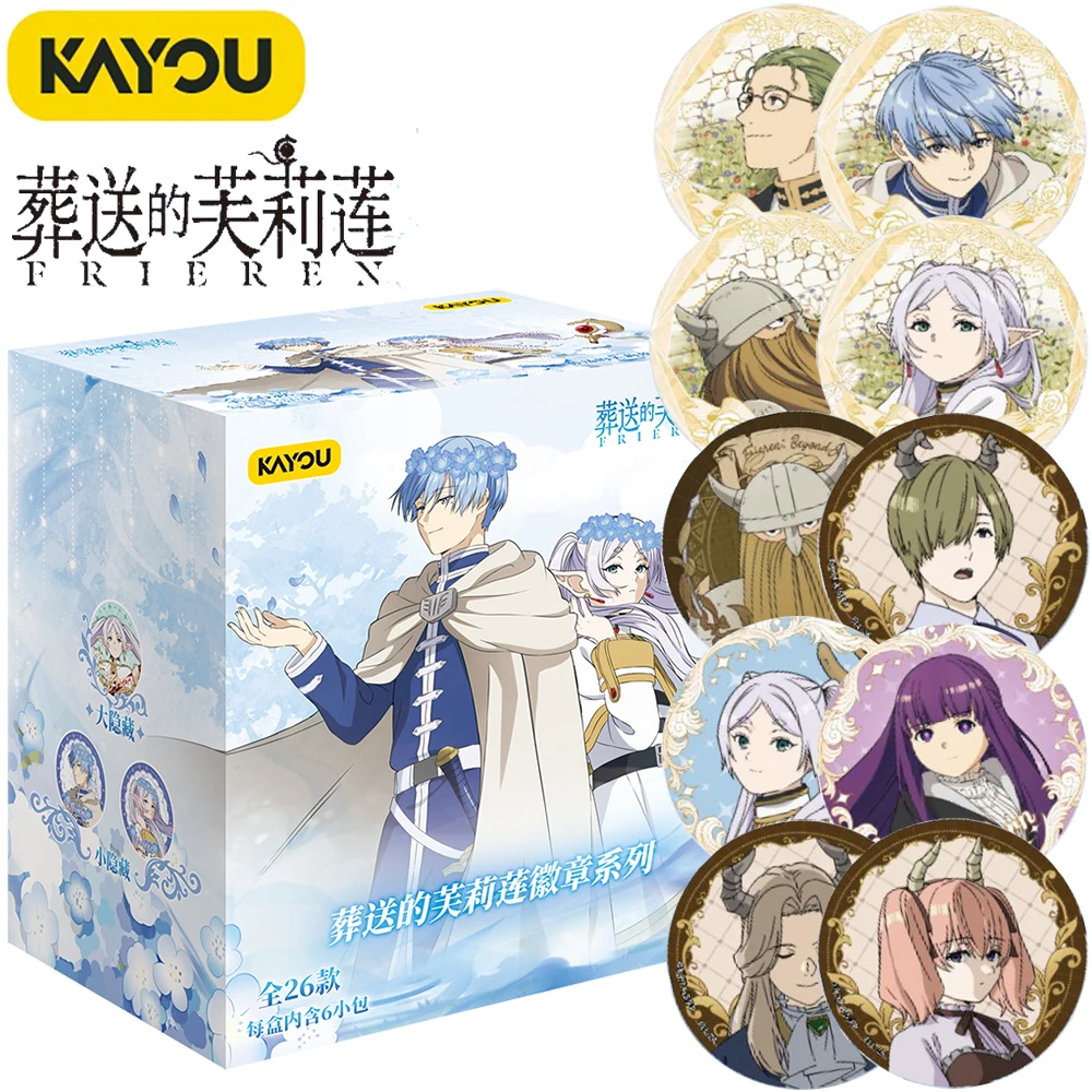New Genuine Kayou Frieren: Beyond Journey's End Fantasy Anime Creative Peripheral Fans' Favorite Protagonist Limited Badge Toy
New Genuine Kayou Frieren: Beyond Journey's End Fantasy Anime Creative Peripheral Fans' Favorite Protagonist Limited Badge Toy