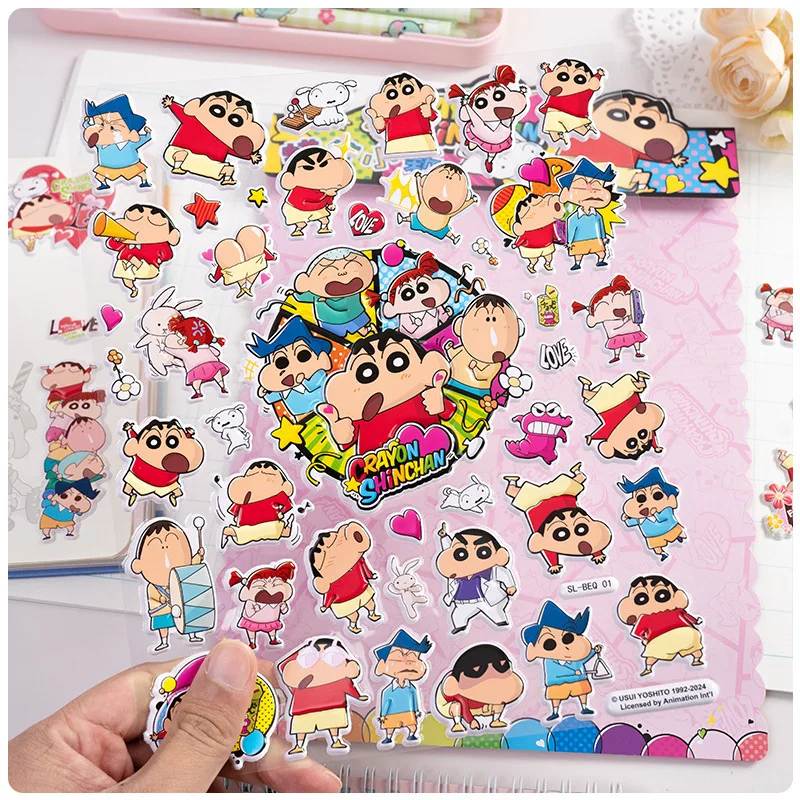 CrayonShin-chan Cute Cartoon Cartoon Characters Creative Personality Kawaii High-value Mobile Phones Tablets Sticker Decorations
CrayonShin-chan Cute Cartoon Cartoon Characters Creative Personality Kawaii High-value Mobile Phones Tablets Sticker Decorations