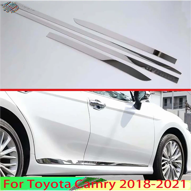For Toyota Camry 2018 2019 2020 2021 Car Decoration Stainless Steel Side Door Line Garnish Body Trim
For Toyota Camry 2018 2019 2020 2021 Car Decoration Stainless Steel Side Door Line Garnish Body Trim