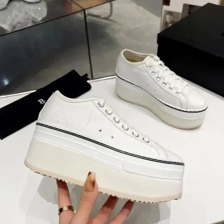 2025 new high board canvas women's shoes commuter increase lace-up shoes ripped sports shoes
2025 new high board canvas women's shoes commuter increase lace-up shoes ripped sports shoes