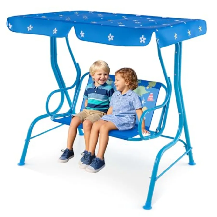 Porch Swing, All-Weather Patio Swing Bench Hammock w/Adjustable Canopy and Safety Belts for 2,Outdoor Swing for Backyard Garden
Porch Swing, All-Weather Patio Swing Bench Hammock w/Adjustable Canopy and Safety Belts for 2,Outdoor Swing for Backyard Garden