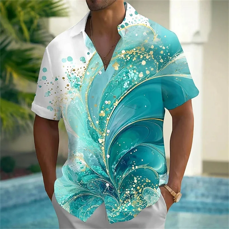 2026 New Men's Short-Sleeve Shirt, Casual Shirt, Artistic Print Short-Sleeve Shirt, Outdoor Casual Vacation Hawaiian Shirt
2026 New Men's Short-Sleeve Shirt, Casual Shirt, Artistic Print Short-Sleeve Shirt, Outdoor Casual Vacation Hawaiian Shirt