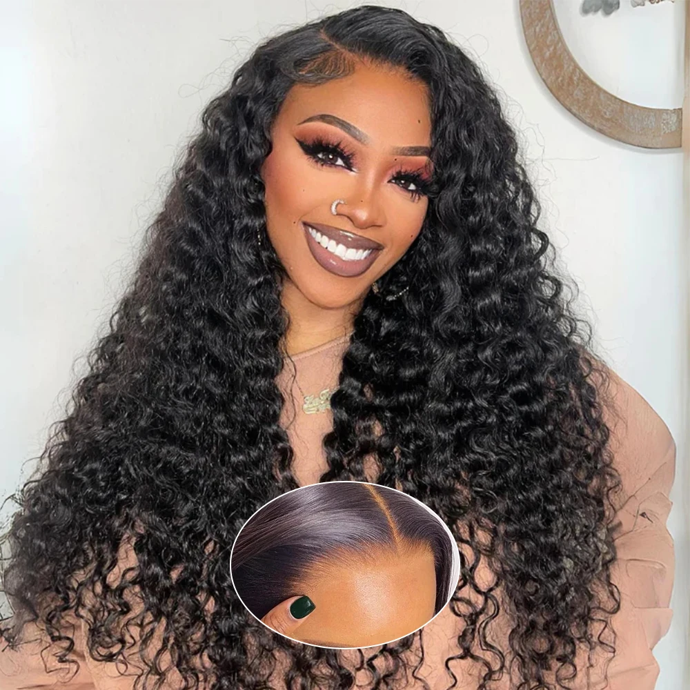 5x5 Lace Front Wig Human Hair Deep Wave Frontal Wig HD Lace Wigs On Clearance Sale Water Wave Curly Human Hair Wig
5x5 Lace Front Wig Human Hair Deep Wave Frontal Wig HD Lace Wigs On Clearance Sale Water Wave Curly Human Hair Wig