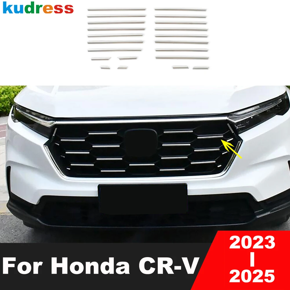 Front Center Gille Grills Cover Trim For Honda CRV CR-V 2023 2024 2025 Steel Car Racing Mesh Grill Molding Strip Accessories
Front Center Gille Grills Cover Trim For Honda CRV CR-V 2023 2024 2025 Steel Car Racing Mesh Grill Molding Strip Accessories