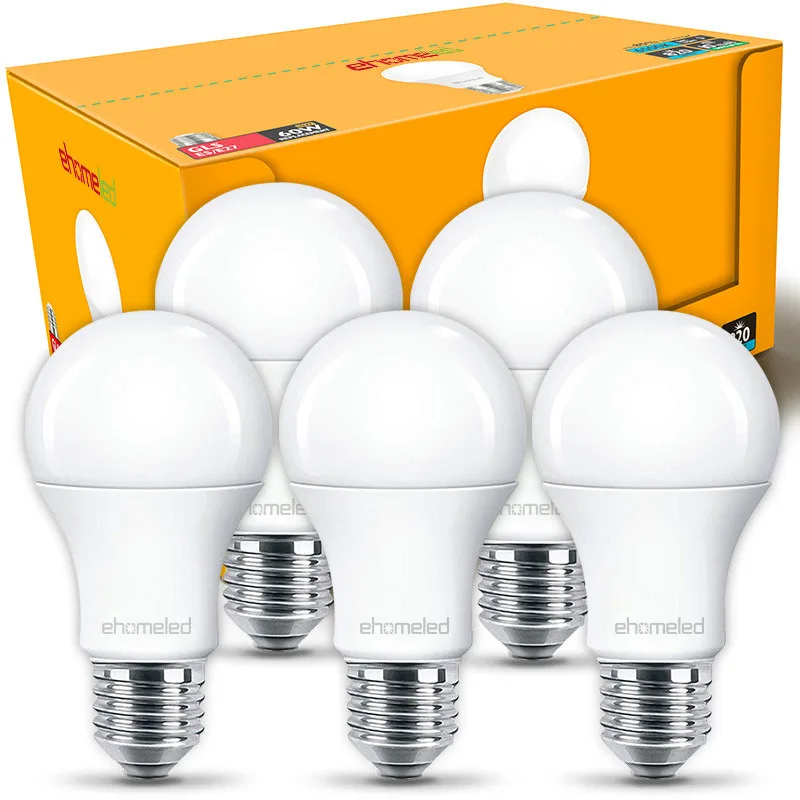 High Quality LED Plastic Coated Aluminum For Household Super Bright E27 Screw Mouth White Warm Light Energy-Saving Bulb
High Quality LED Plastic Coated Aluminum For Household Super Bright E27 Screw Mouth White Warm Light Energy-Saving Bulb