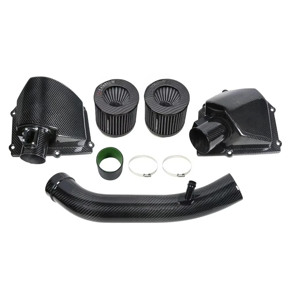 Suitable for KYOSTAR 100% Real Carbon Fiber Cold Air Intake System, compatible with 2015-2019 M2, M3 F80, M4 F82
Suitable for KYOSTAR 100% Real Carbon Fiber Cold Air Intake System, compatible with 2015-2019 M2, M3 F80, M4 F82