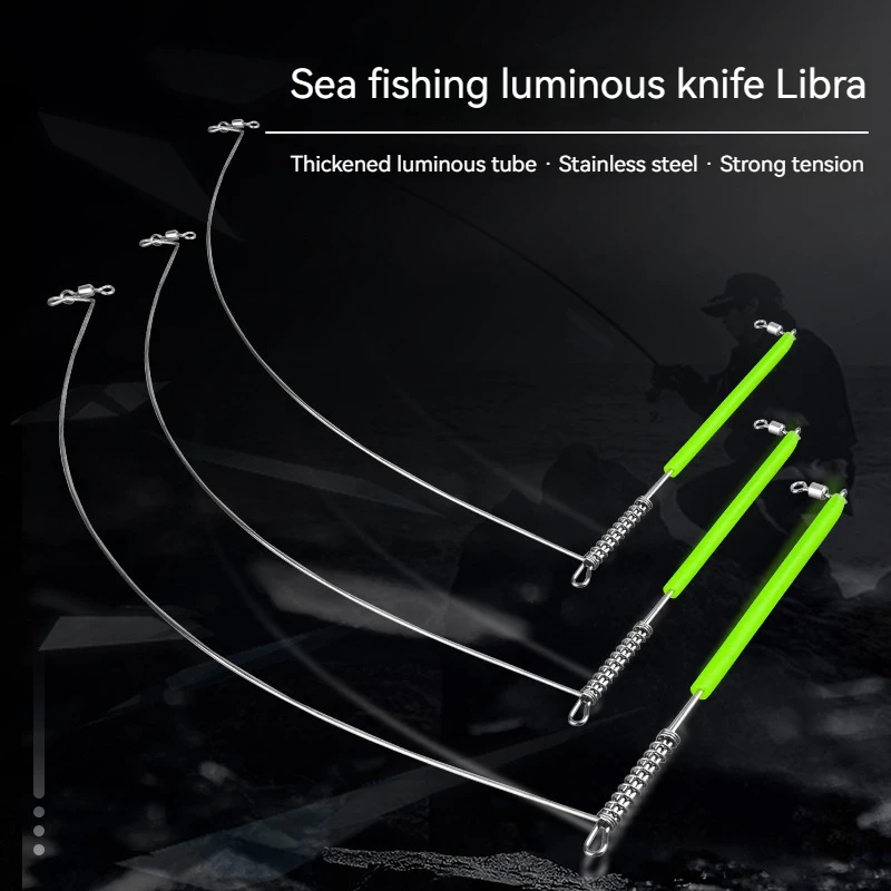 BEYA New Stainless Steel Luminous Knife Sky Scales Sea Fishing Fishing Set Offshore Machete Scales Five Pieces
BEYA New Stainless Steel Luminous Knife Sky Scales Sea Fishing Fishing Set Offshore Machete Scales Five Pieces