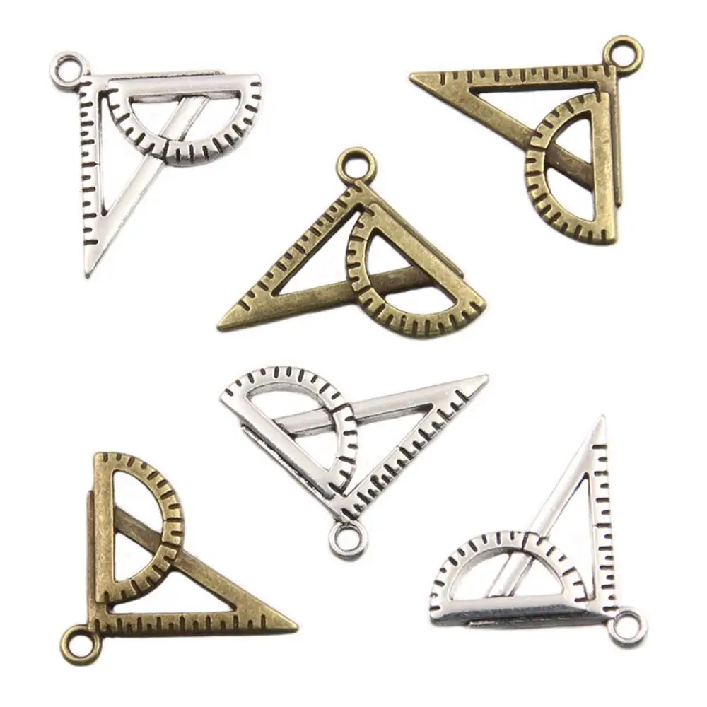 15PCS 17 * 24mm Triangle Ruler Half circle Pendant DIY Luggage Mobile Phone Accessories
15PCS 17 * 24mm Triangle Ruler Half circle Pendant DIY Luggage Mobile Phone Accessories