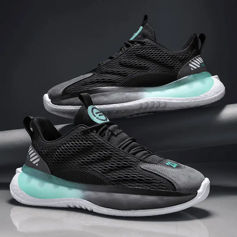 Men Casual Shoes Flat Breathable Non-slip Sneakers Male Light Mesh Lace Up Korean Sports Spring New Low Top Running Soft Soles
Men Casual Shoes Flat Breathable Non-slip Sneakers Male Light Mesh Lace Up Korean Sports Spring New Low Top Running Soft Soles