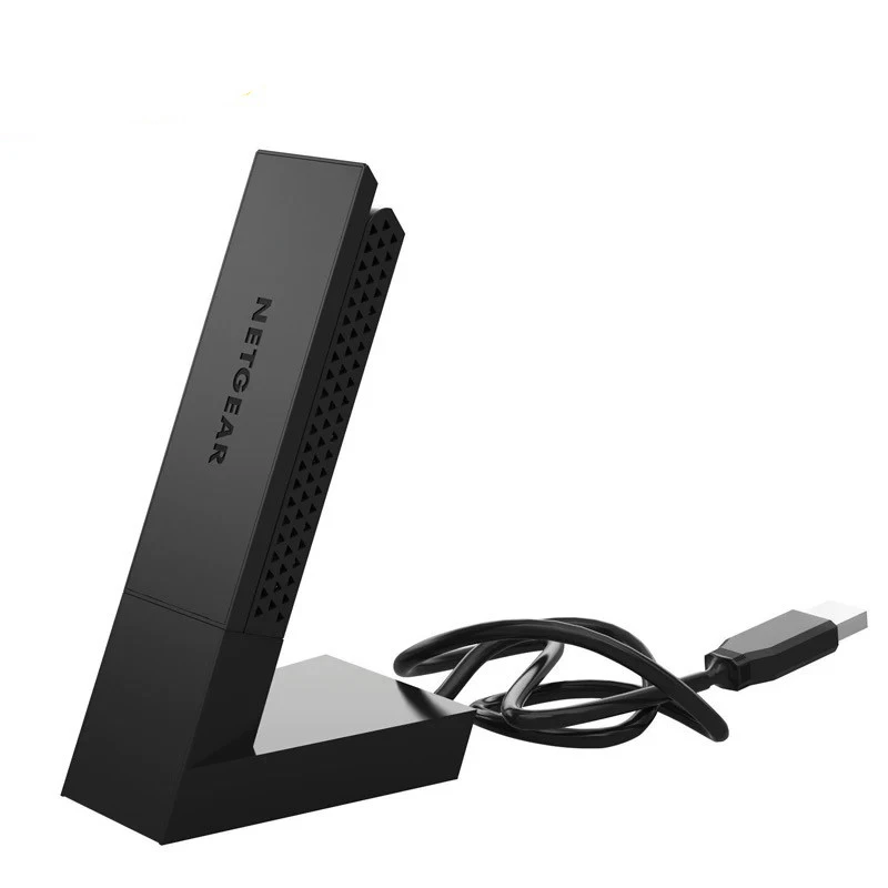 USED NETGEAR A6210 WiFi Adapter AC1200 USB 3.0 Wi-Fi Network Adapter 802.11AC Dual-Band With High-Gain Antennas
USED NETGEAR A6210 WiFi Adapter AC1200 USB 3.0 Wi-Fi Network Adapter 802.11AC Dual-Band With High-Gain Antennas
