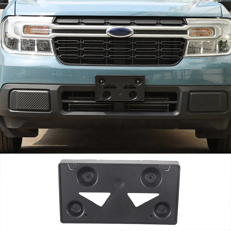 For Ford Maverick 2022-2023 ABS Black Car Front License Plate Holder Cover Trim Car Accessories
For Ford Maverick 2022-2023 ABS Black Car Front License Plate Holder Cover Trim Car Accessories