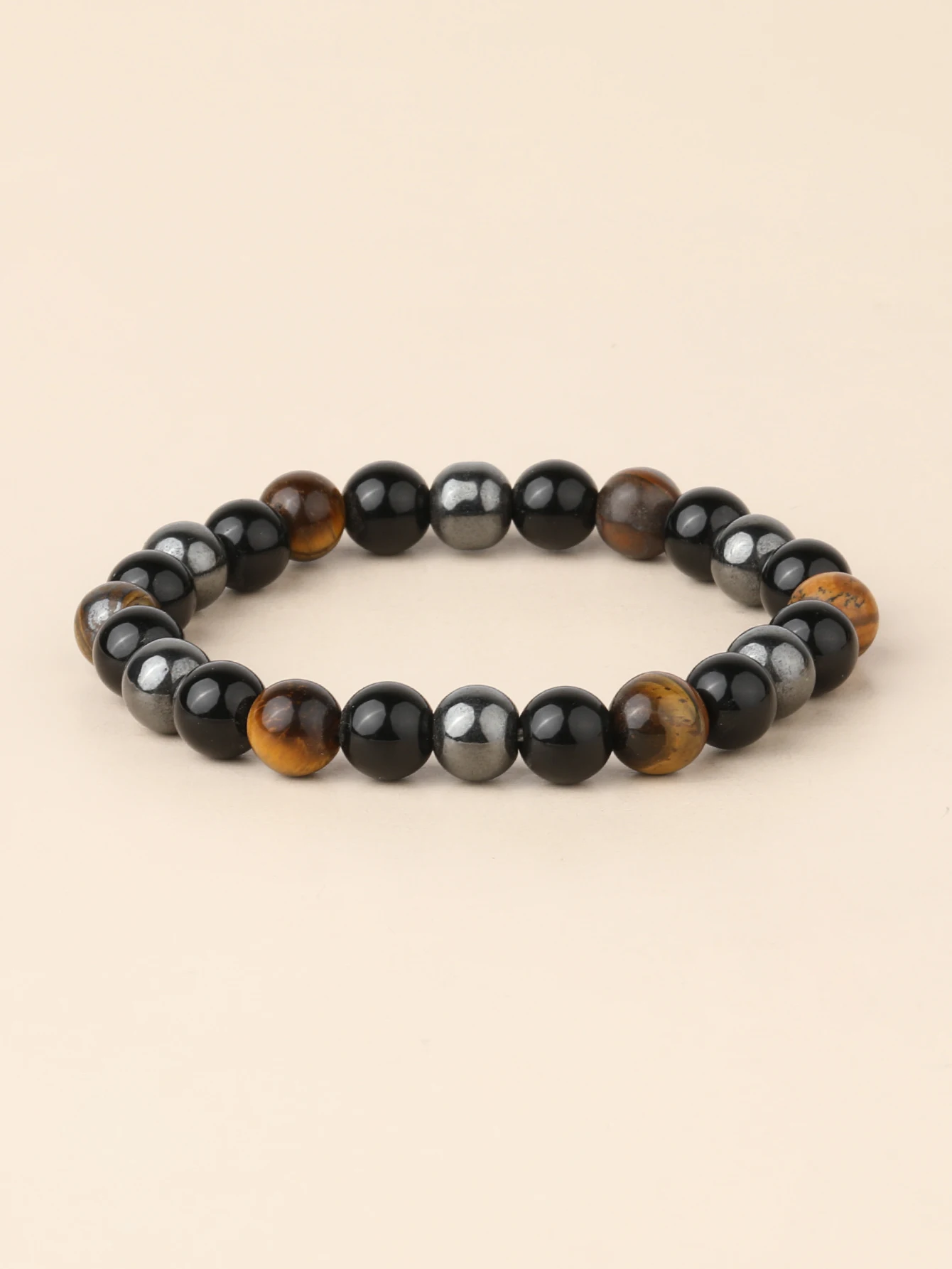 OAIITE 8mm Natural Hematite Bracelet for Men Black Agate Yellow Tiger Eye Beaded Bracelet Women Classic Balance Chakra Bracelet
OAIITE 8mm Natural Hematite Bracelet for Men Black Agate Yellow Tiger Eye Beaded Bracelet Women Classic Balance Chakra Bracelet