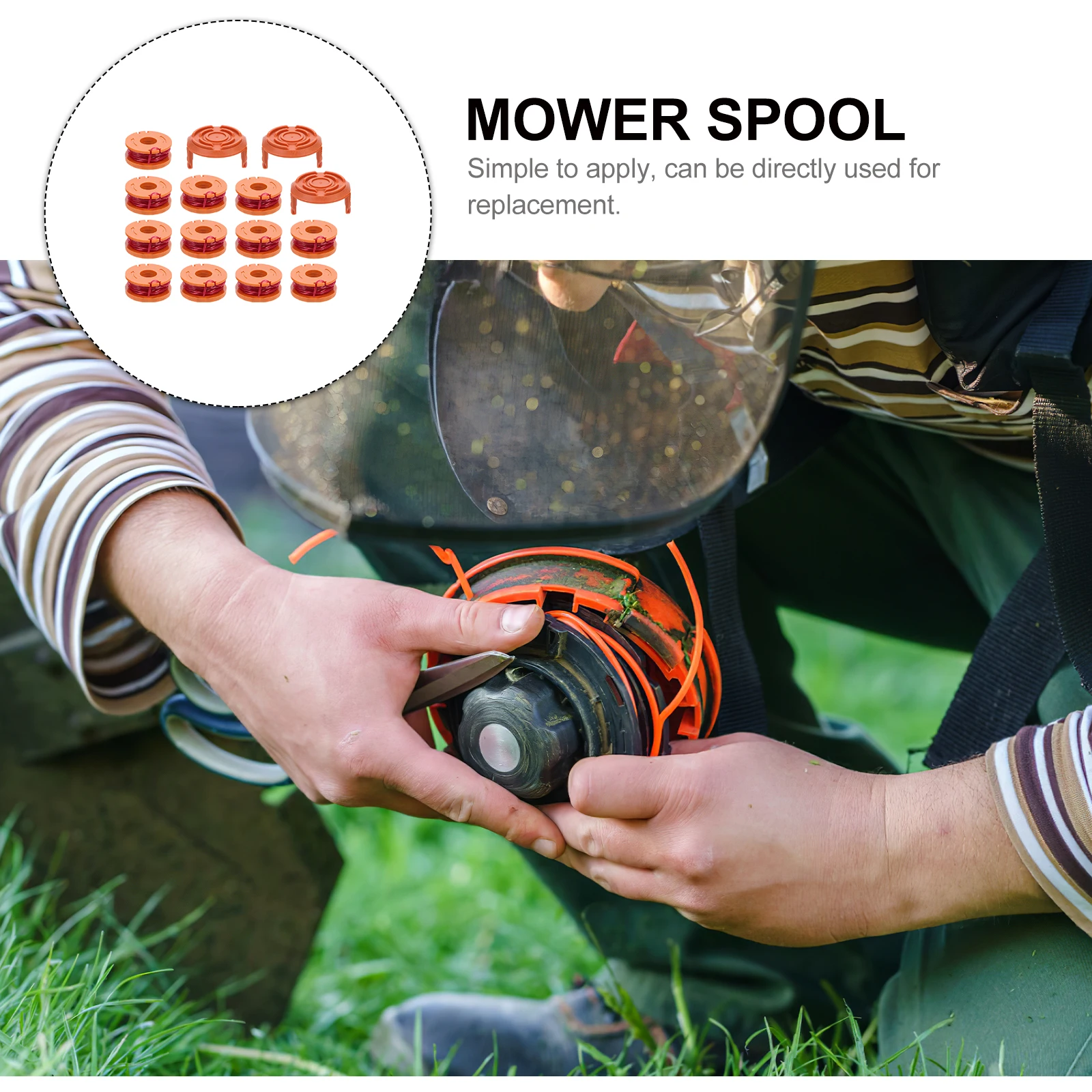 Durable Trimmer Line for Lawn Mower Accessories Abs Nylon Material Grass Eater String Garden Trimmer Line Simulated
Durable Trimmer Line for Lawn Mower Accessories Abs Nylon Material Grass Eater String Garden Trimmer Line Simulated