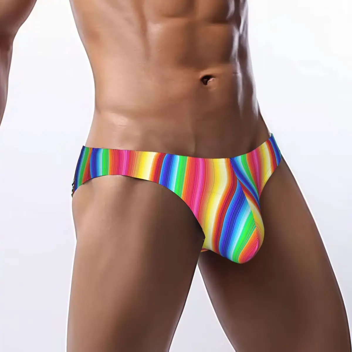 Men's Underwear Briefs Rainbow Stripes Abstract Background Sexy Underpants Male Panties Bikini Underwear Ropa Pants
Men's Underwear Briefs Rainbow Stripes Abstract Background Sexy Underpants Male Panties Bikini Underwear Ropa Pants
