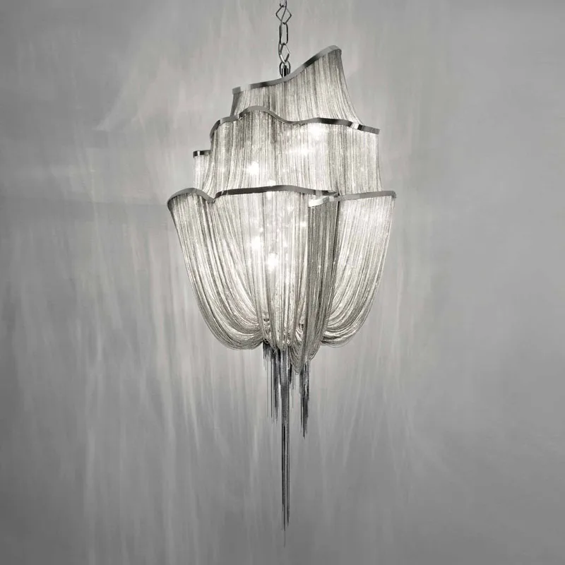 YUNYI Modern Creative Art Tassel Aluminum Lamp Chain Pendant Lamp For Bedroom Living Room
YUNYI Modern Creative Art Tassel Aluminum Lamp Chain Pendant Lamp For Bedroom Living Room