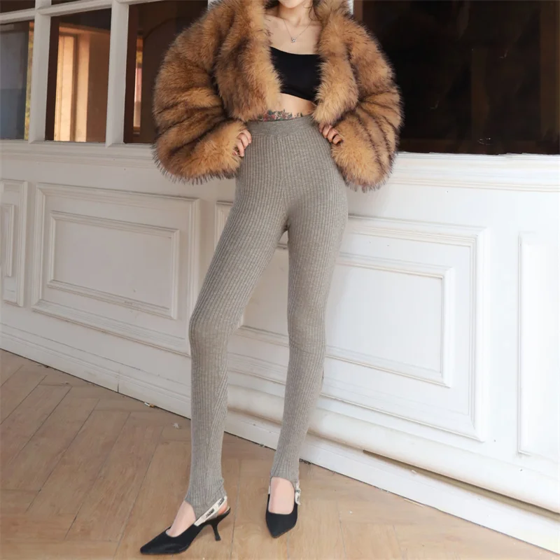 Women's pants 2026 Spring new elastic knitted slim pencil pants 100% pure cotton women's leggings High waisted slim yoga pants
Women's pants 2026 Spring new elastic knitted slim pencil pants 100% pure cotton women's leggings High waisted slim yoga pants
