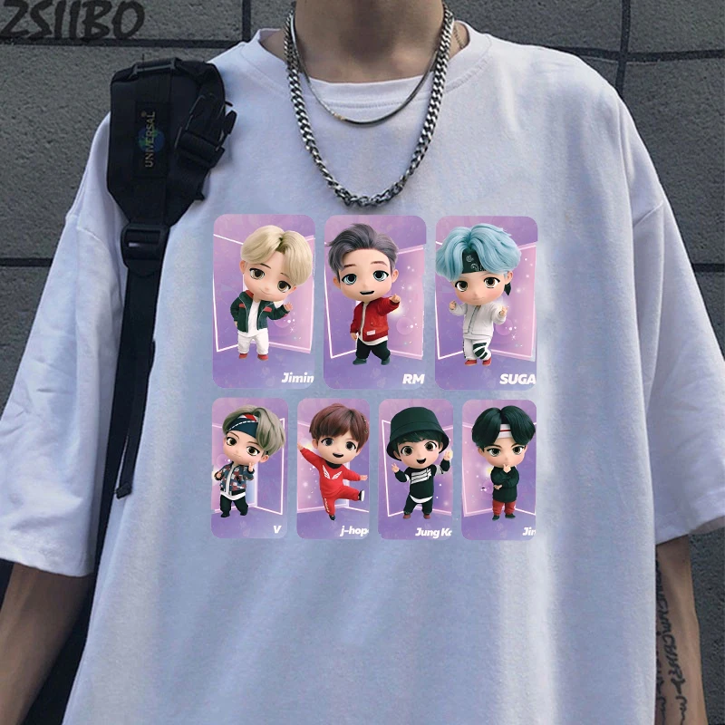 Hot Kpop Printed Women Summer Short Sleeve Fans Tee Shirts Round Neck Casual Summer Korean Style Y2K Tops
Hot Kpop Printed Women Summer Short Sleeve Fans Tee Shirts Round Neck Casual Summer Korean Style Y2K Tops