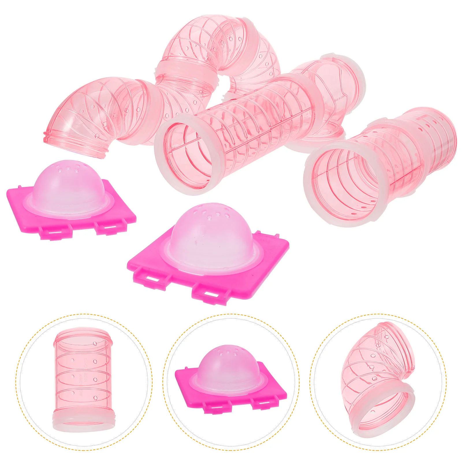 Animal Hamster Pipe Man Rat Cage Tubes and Tunnels Kit Plastic Clear Water Bottles
Animal Hamster Pipe Man Rat Cage Tubes and Tunnels Kit Plastic Clear Water Bottles