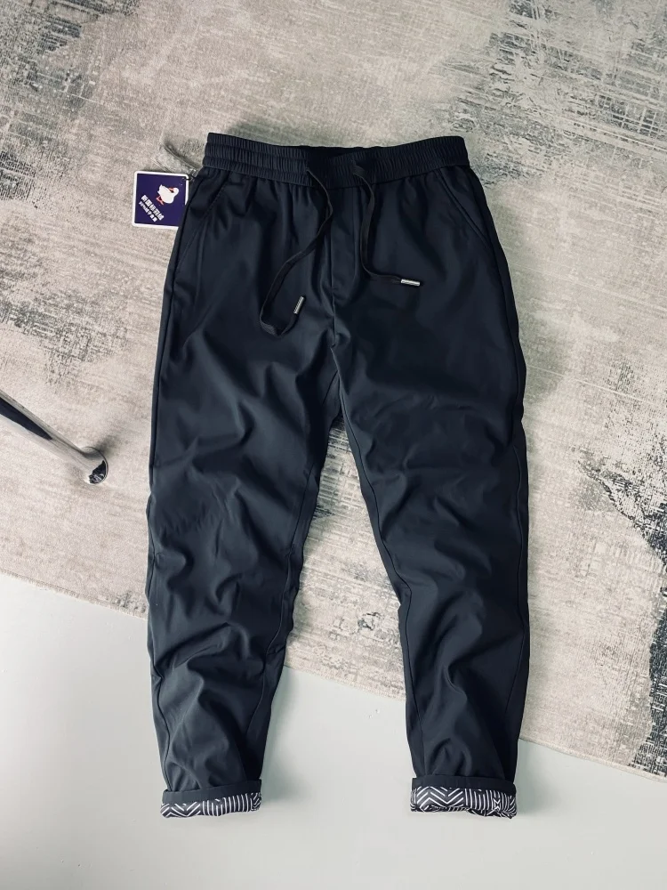 Men's Winter down Pants Stand 90 Filling Windproof Warm Water Resistant Casual Busin Trousers Long Polyester Fiber
Men's Winter down Pants Stand 90 Filling Windproof Warm Water Resistant Casual Busin Trousers Long Polyester Fiber