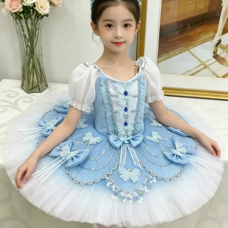 Girls Blue Fairy Ballet Tutu Dress, High-End Professional Ballerina Costume for Competitions & Recitals Dress Kids Girl
Girls Blue Fairy Ballet Tutu Dress, High-End Professional Ballerina Costume for Competitions & Recitals Dress Kids Girl