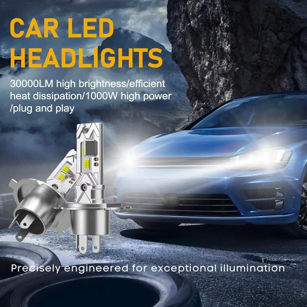 H1 H4 H7 LED Headlights, 1000W 6000K Super Bright Automobile Bulb, Canbus Error Free, 9003 HB2 Spotlight 12V Car Light
H1 H4 H7 LED Headlights, 1000W 6000K Super Bright Automobile Bulb, Canbus Error Free, 9003 HB2 Spotlight 12V Car Light