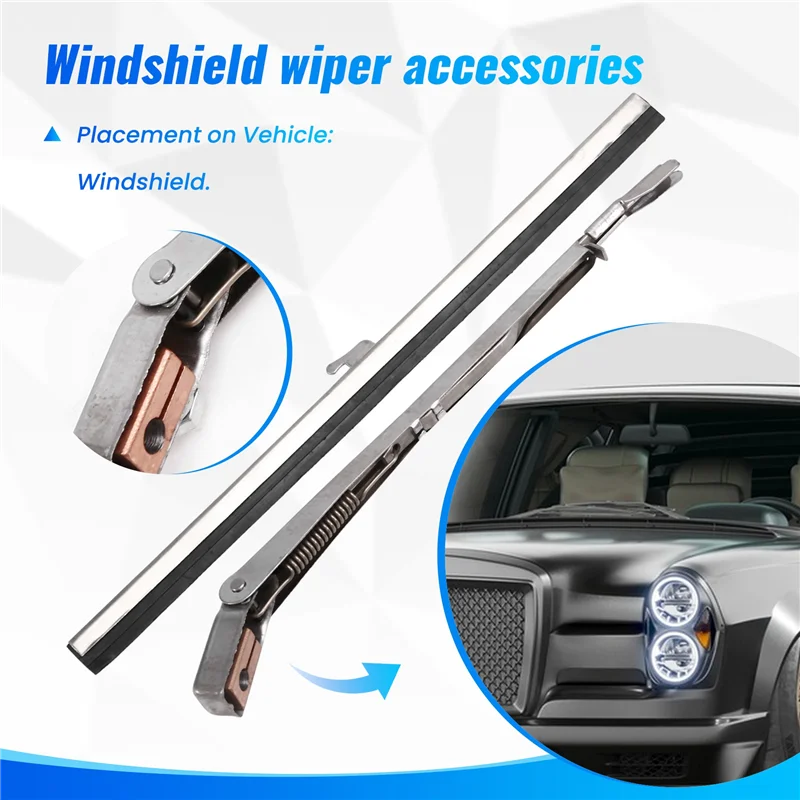 Efficient Universal Windshield Wiper Motor Kit Suitable For Chevy Jeep Vintage Classic Car S6558BK
Efficient Universal Windshield Wiper Motor Kit Suitable For Chevy Jeep Vintage Classic Car S6558BK