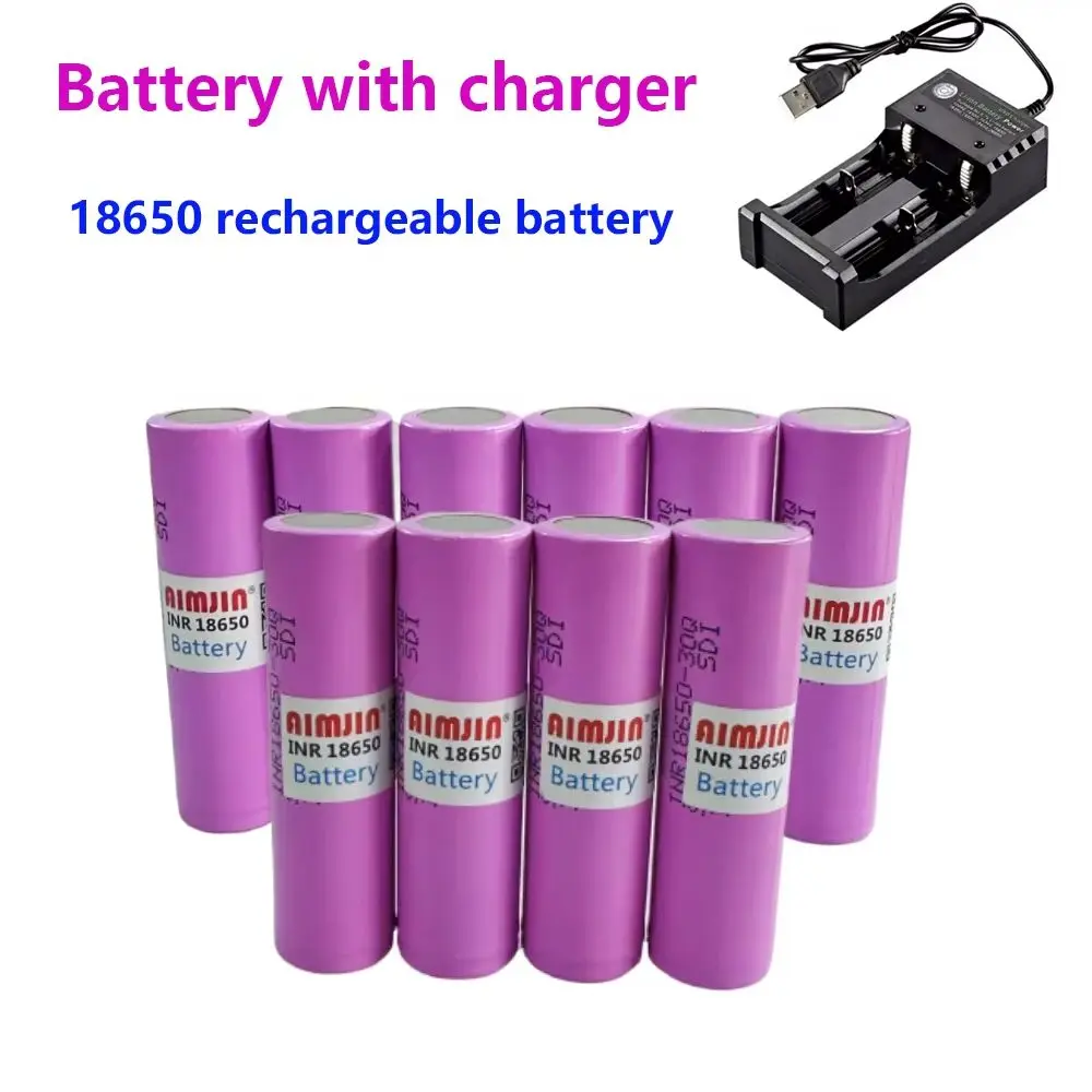 INR18650-30Q 3.7V 3000mAh rechargeable lithium-ion battery for remote control flashlights battery replacement in durable
INR18650-30Q 3.7V 3000mAh rechargeable lithium-ion battery for remote control flashlights battery replacement in durable