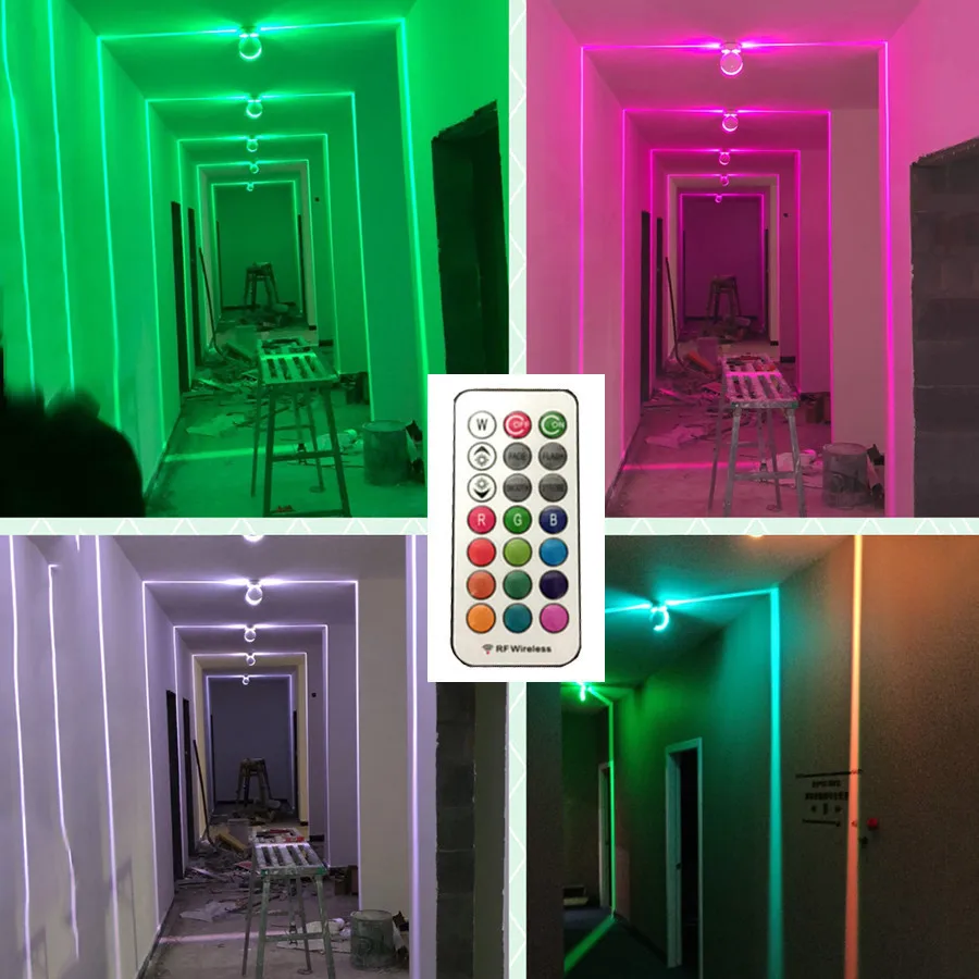 RGB 360 Degree Window Sill Light With Remote Ray Door Frame Led Wall Lamp KTV Hotel Garage Corridor Aisle Decor Spotlight Sconce
RGB 360 Degree Window Sill Light With Remote Ray Door Frame Led Wall Lamp KTV Hotel Garage Corridor Aisle Decor Spotlight Sconce