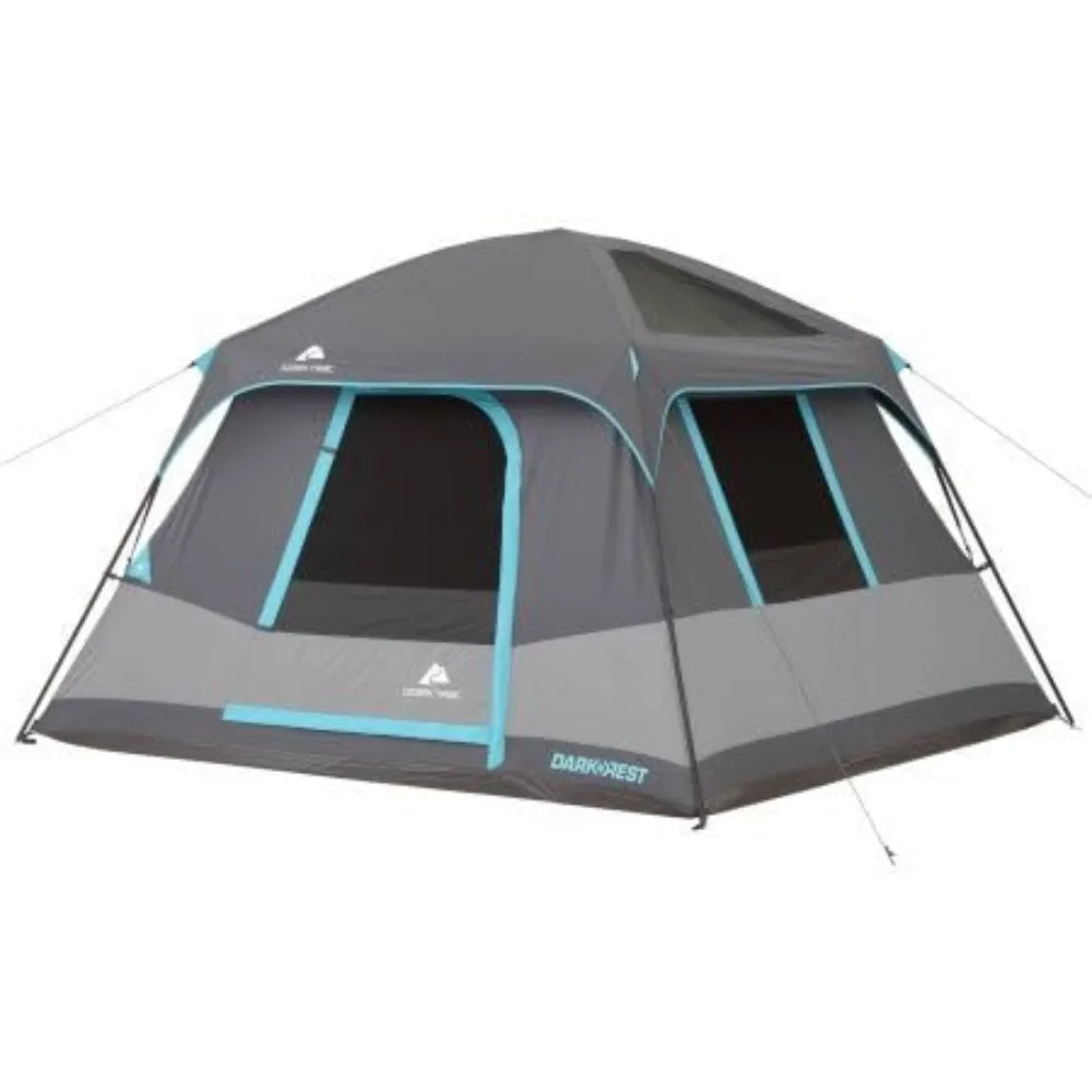 10' x 9' Ozark Trail Six-Person Dark Rest Cabin Family Camping and Adventure Tent, Includes a Gear Loft, Hanging Organizer, and
10' x 9' Ozark Trail Six-Person Dark Rest Cabin Family Camping and Adventure Tent, Includes a Gear Loft, Hanging Organizer, and