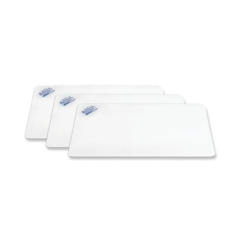 Cutlery 3-Piece Small Flexible Cutting Board CB3,7" x 10", Durable Plastic
Cutlery 3-Piece Small Flexible Cutting Board CB3,7" x 10", Durable Plastic