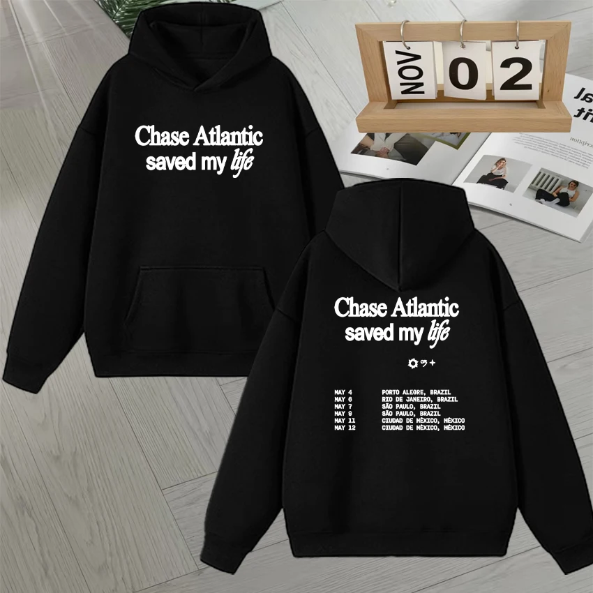Singer Chase Atlantic Lost in Eruen 4 Tour Autumn Winter Hoodies Unisex Clothing Long sleeve Fleece Sweatshirt Fashion Pullovers
Singer Chase Atlantic Lost in Eruen 4 Tour Autumn Winter Hoodies Unisex Clothing Long sleeve Fleece Sweatshirt Fashion Pullovers