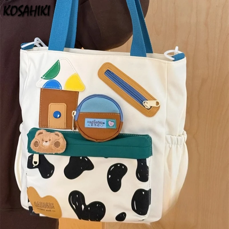 Fashion Kawaii Print Women's Handbags Japanese Harajuku Girls Sweet Cute Crossbody Bag Casual Women Y2k Aesthetic Shoulder Bags
Fashion Kawaii Print Women's Handbags Japanese Harajuku Girls Sweet Cute Crossbody Bag Casual Women Y2k Aesthetic Shoulder Bags