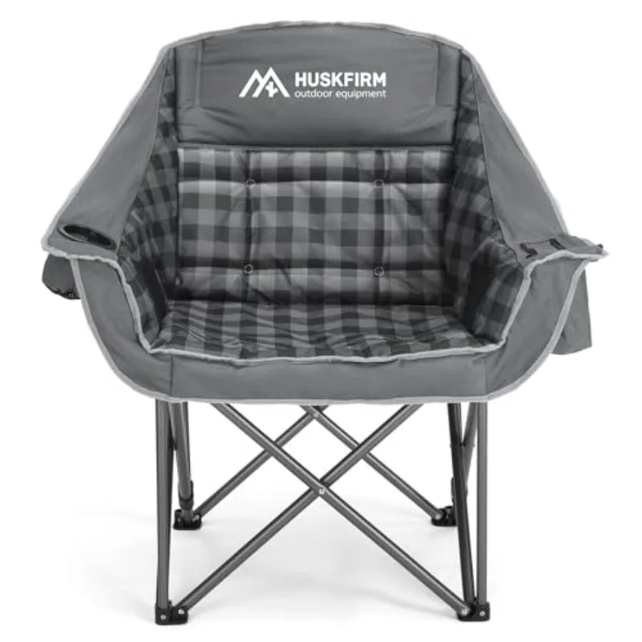 Oversized Camping Chair Padded Camping Chairs Heavy-Duty Foldable Camping Chairs with Cup Holder and Cooler Bag Portable Lawn C
Oversized Camping Chair Padded Camping Chairs Heavy-Duty Foldable Camping Chairs with Cup Holder and Cooler Bag Portable Lawn C