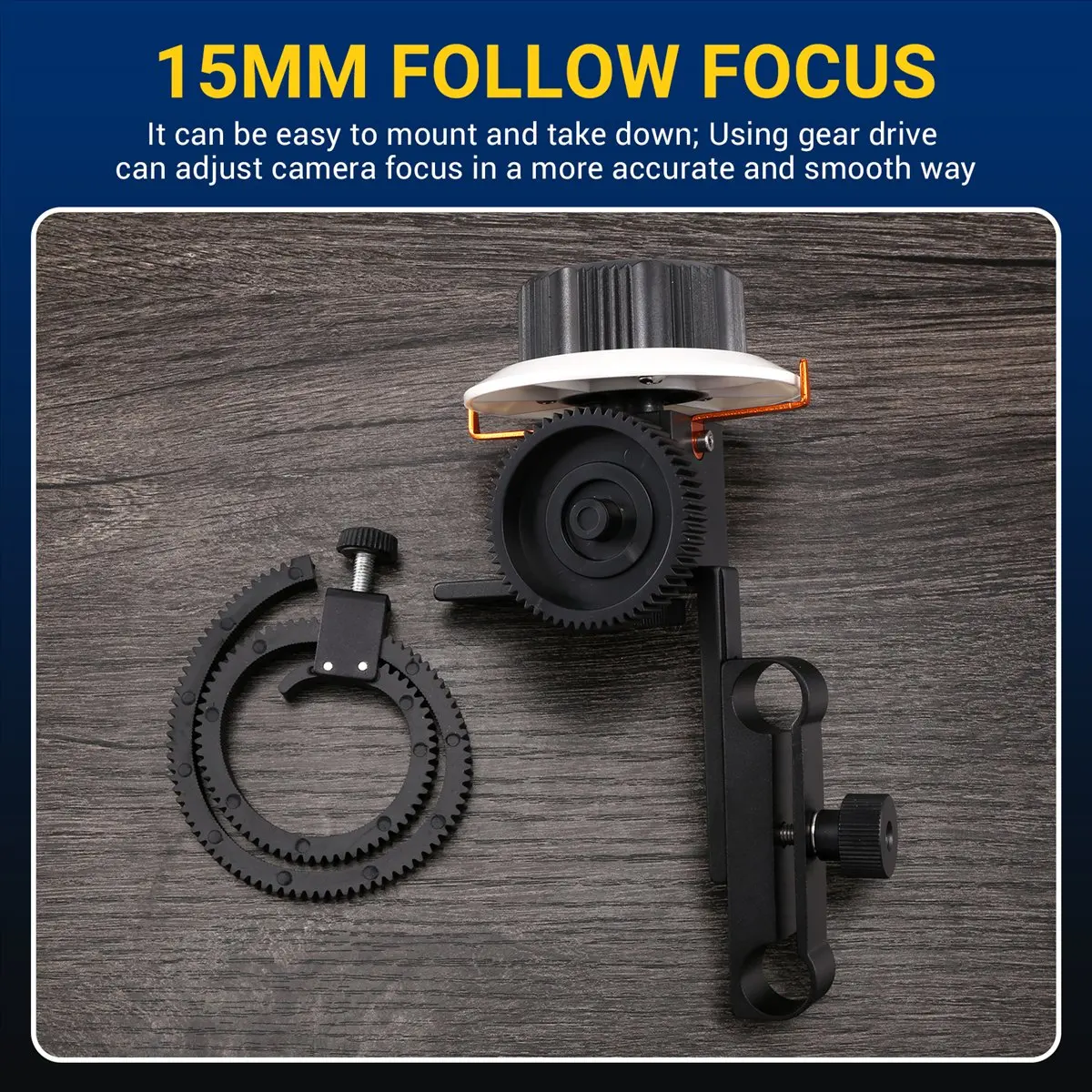Камера T24C VD-F0 с системой Follow Focus 15 мм и зубчатым ремнем для Canon, Nikon, Sony и других DSLR-камер
Камера T24C VD-F0 с системой Follow Focus 15 мм и зубчатым ремнем для Canon, Nikon, Sony и других DSLR-камер