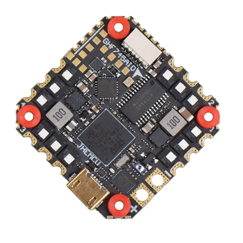 A23F-GHF745AIO MPU6000 F745 Flight Controller BLHELI32 G071 4In1 ESC 25.5X25.5Mm 3-6S For FPV Freestyle Drones
A23F-GHF745AIO MPU6000 F745 Flight Controller BLHELI32 G071 4In1 ESC 25.5X25.5Mm 3-6S For FPV Freestyle Drones