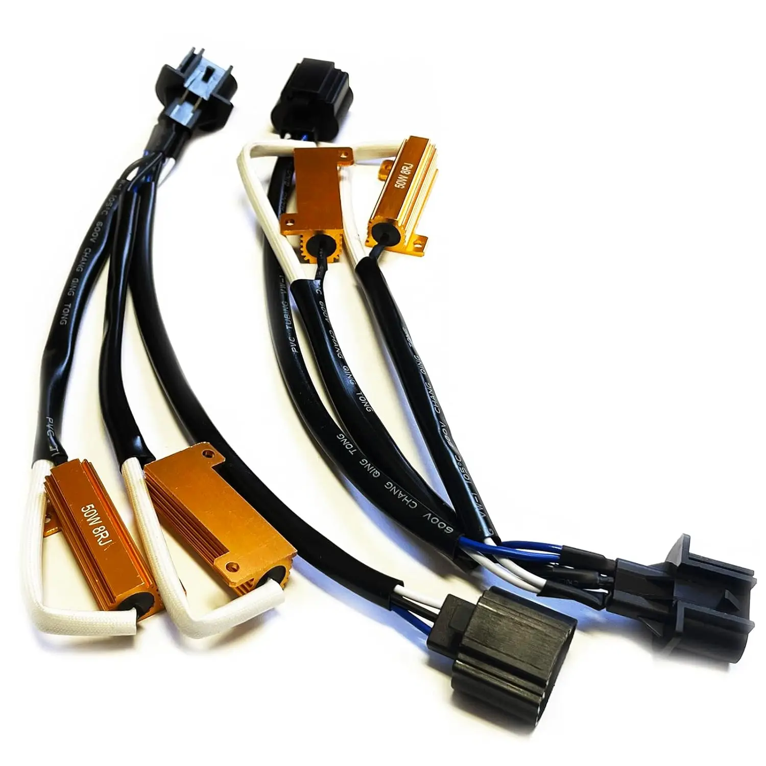 H13 9008 LED Load Resistor Kit 50W 8ohm Headlight Bulb Relay Harness Adapter Anti Flicker Error Decoder Warning Canceller
H13 9008 LED Load Resistor Kit 50W 8ohm Headlight Bulb Relay Harness Adapter Anti Flicker Error Decoder Warning Canceller