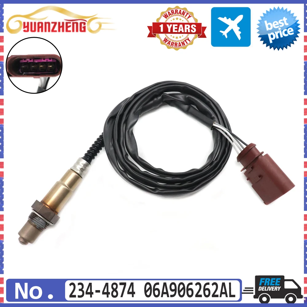 NEW Downstream Rear Air Fuel Ratio Lambda O2 Oxygen Sensor 234-4874 06A906262AL For VW Beetle Phaeton Passat Golf Audi A4 S4 A6
NEW Downstream Rear Air Fuel Ratio Lambda O2 Oxygen Sensor 234-4874 06A906262AL For VW Beetle Phaeton Passat Golf Audi A4 S4 A6