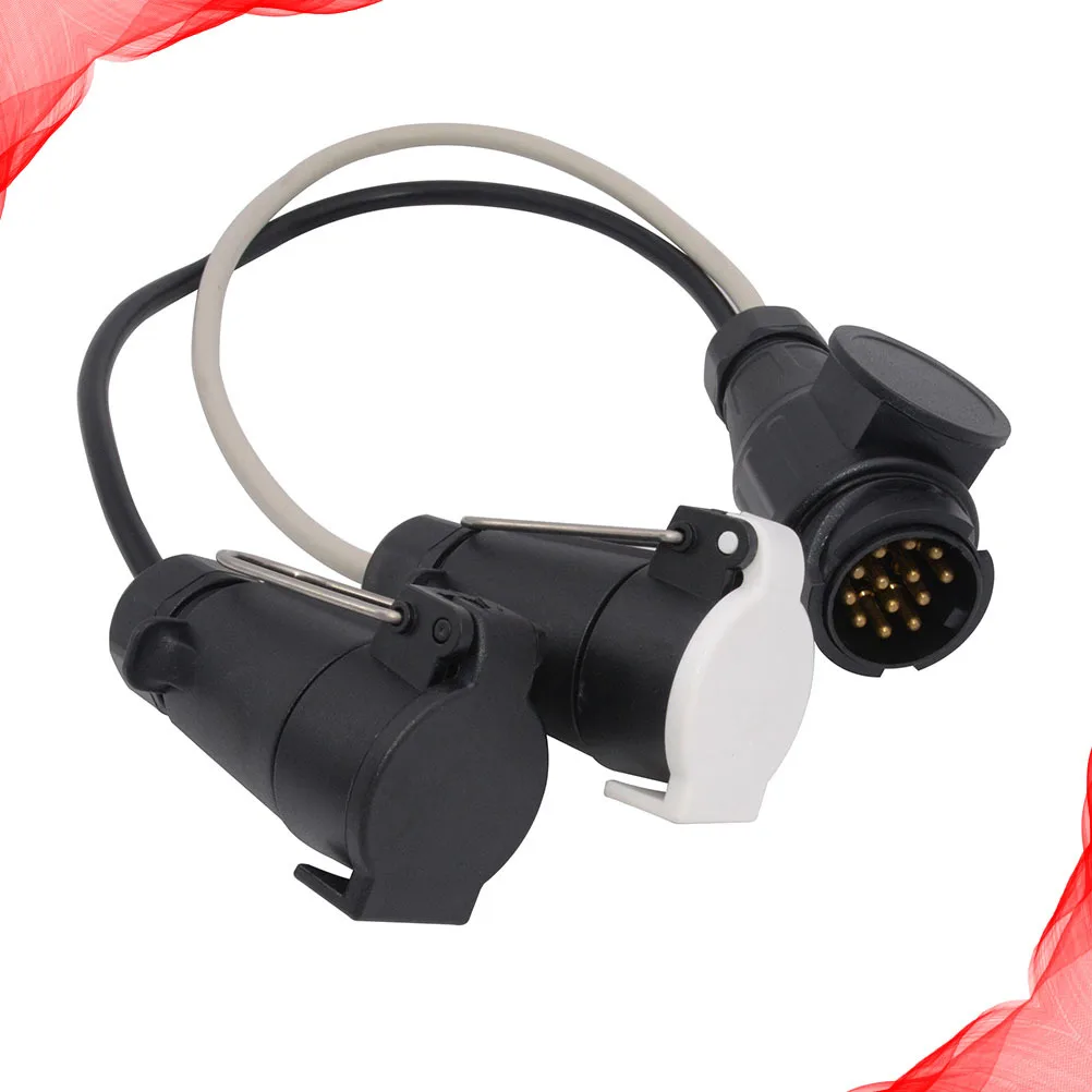 1Pcs 7 Pin Trailer Connector Copper Points Nickel Plated Environmental Protection Plastic Shell for Trailer Connection
1Pcs 7 Pin Trailer Connector Copper Points Nickel Plated Environmental Protection Plastic Shell for Trailer Connection
