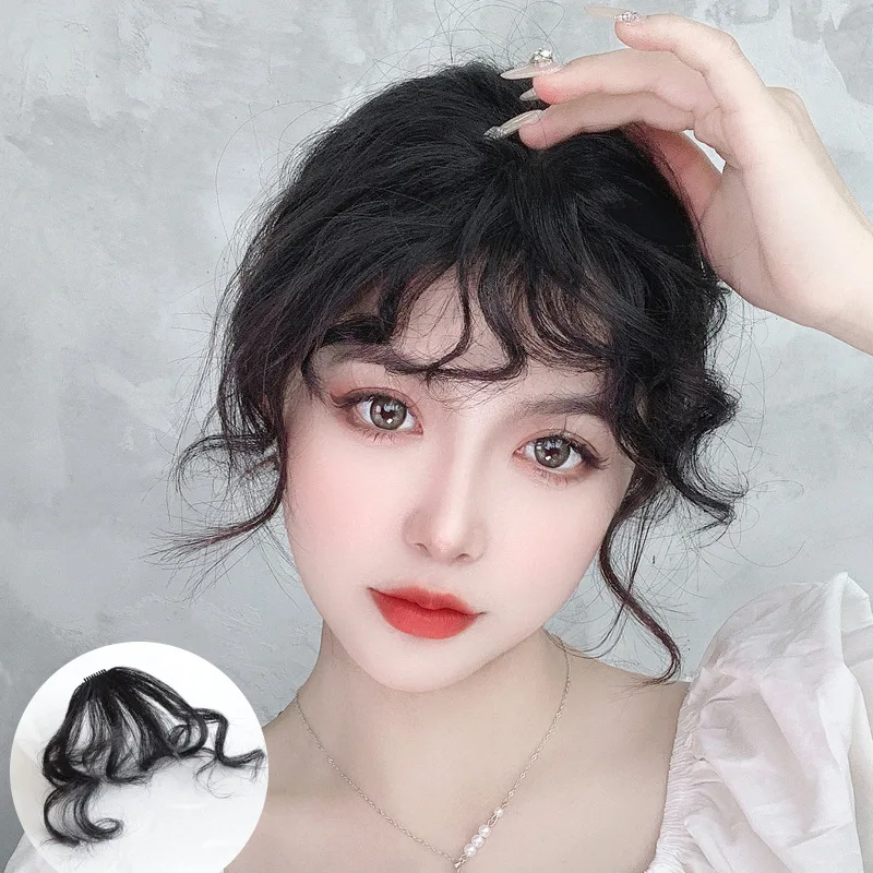 Bangs for Women Wool Curl Air Fake Bangs Natural Invisible Forehead Seamless Realistic Super Curly Bangs Piece
Bangs for Women Wool Curl Air Fake Bangs Natural Invisible Forehead Seamless Realistic Super Curly Bangs Piece