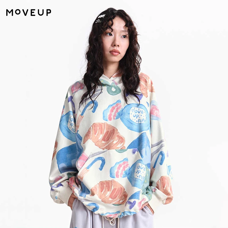 MOVEUP Cartoon Print Hoodie 2026 Spring New Hooded Printed Drawstring Kangaroo Pocket Casual Long Sleeve Top for Women 3ELC11414
MOVEUP Cartoon Print Hoodie 2026 Spring New Hooded Printed Drawstring Kangaroo Pocket Casual Long Sleeve Top for Women 3ELC11414