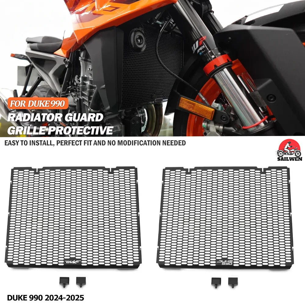 Новинка для 990 Duke Duke 990 2024-2025, решетка радиатора с ЧПУ, защитная решетка, алюминиевая защита, аксессуары для мотоциклов
Новинка для 990 Duke Duke 990 2024-2025, решетка радиатора с ЧПУ, защитная решетка, алюминиевая защита, аксессуары для мотоциклов