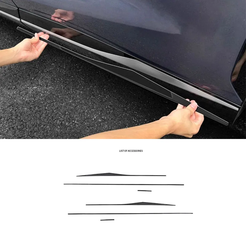 Car accessories FIT FOR BYD Sealion 7 2024 2025 2026 ABS black Body Kit Side Door Car Body Molding Cover Trim
Car accessories FIT FOR BYD Sealion 7 2024 2025 2026 ABS black Body Kit Side Door Car Body Molding Cover Trim