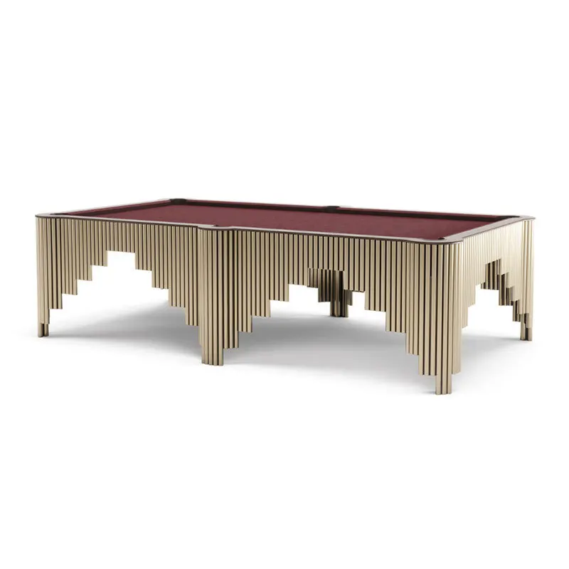 Home Entertainment Luxury Standard Design Billiard Table
Home Entertainment Luxury Standard Design Billiard Table