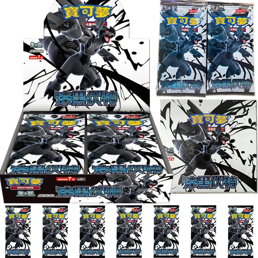 Pokemon Card PTCG Traditional Chinese Version Black Bolt/Scarlet&Violet Cards Collector Booster Battle Transaction Pokémon Cards
Pokemon Card PTCG Traditional Chinese Version Black Bolt/Scarlet&Violet Cards Collector Booster Battle Transaction Pokémon Cards