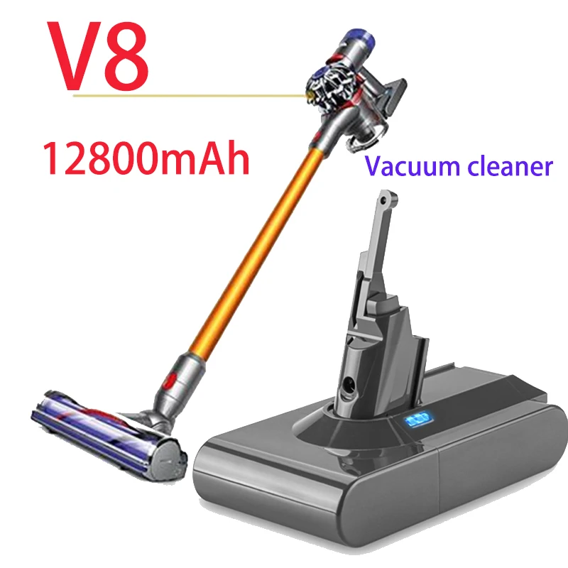 100% Original V8 12800mAh 21.6V Battery for V8 Absolute /Fluffy/Animal Li-ion Vacuum Cleaner rechargeable
100% Original V8 12800mAh 21.6V Battery for V8 Absolute /Fluffy/Animal Li-ion Vacuum Cleaner rechargeable