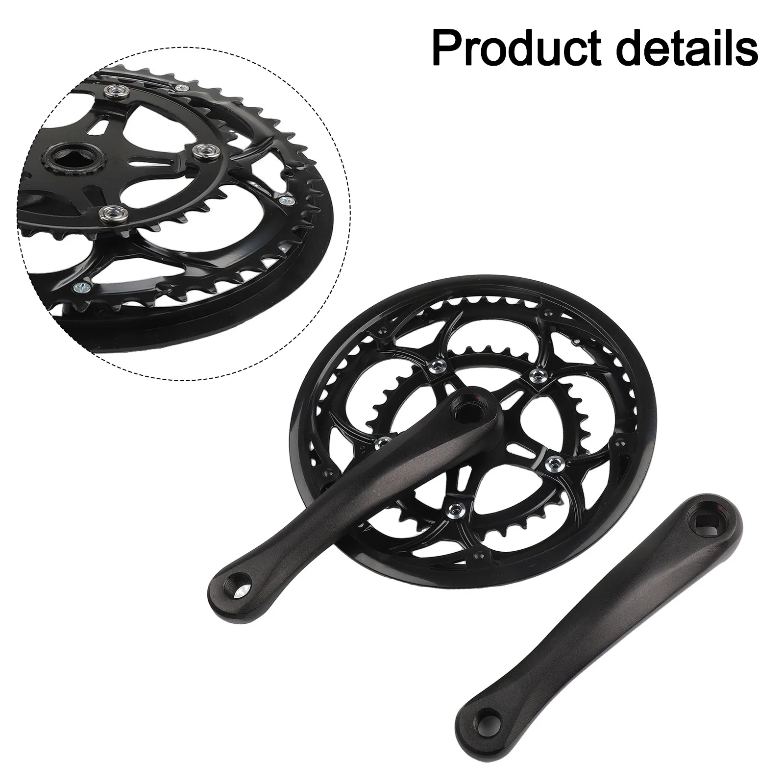 8-10 скоростей, совместимые с шатунами 50 34T для модернизации велосипеда, звездочка 165 мм, компактная конструкция для эффективности, простой процесс установки
8-10 скоростей, совместимые с шатунами 50 34T для модернизации велосипеда, звездочка 165 мм, компактная конструкция для эффективности, простой процесс установки