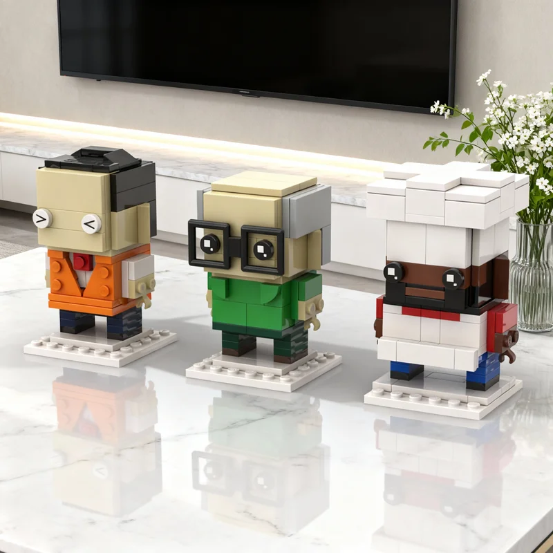 312pcs MOC South Park Brickheadz 3 Model Building Christmas Gifts Blocks Architecture Assemble Creative Toys Education Idea DIY
312pcs MOC South Park Brickheadz 3 Model Building Christmas Gifts Blocks Architecture Assemble Creative Toys Education Idea DIY