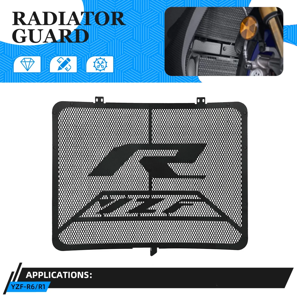 For Yamaha YZF-R6 2006-2007-2008-2009-2010-2011-2012-2013-2014-2015-2016 Radiator Guard Grille Protection Cover YAFR6 YZF R6
For Yamaha YZF-R6 2006-2007-2008-2009-2010-2011-2012-2013-2014-2015-2016 Radiator Guard Grille Protection Cover YAFR6 YZF R6