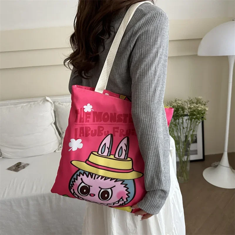 labubu men Large Capacity Student girl women Commuter Tote Bag New LABUBU Canvas storage Bag Versatile Shoulder Bag
labubu men Large Capacity Student girl women Commuter Tote Bag New LABUBU Canvas storage Bag Versatile Shoulder Bag